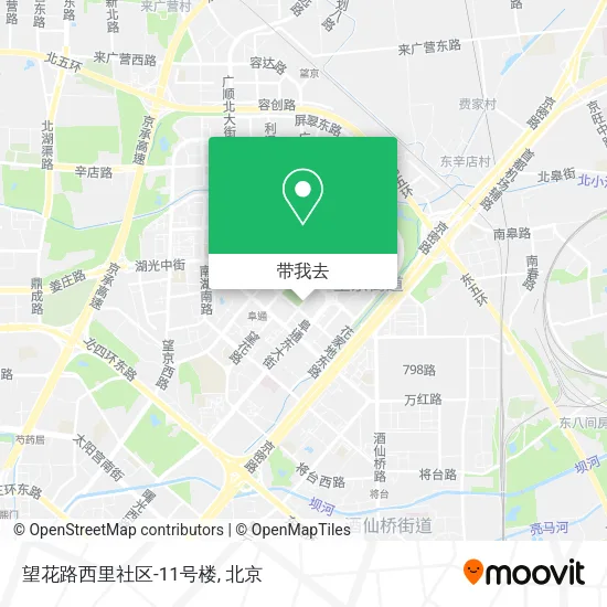 望花路西里社区-11号楼地图