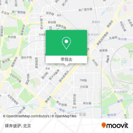 裸奔披萨地图