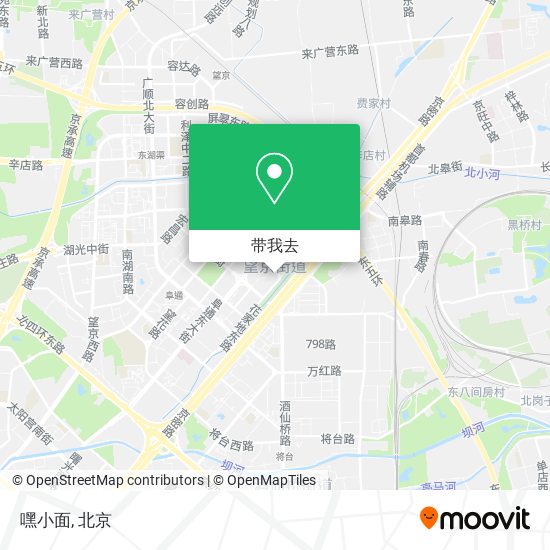 嘿小面地图