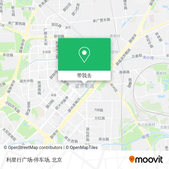利星行广场-停车场地图