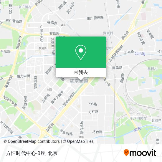方恒时代中心-B座地图
