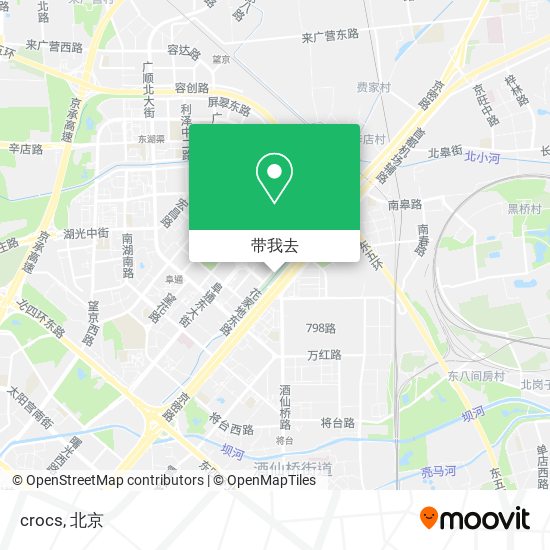 crocs地图