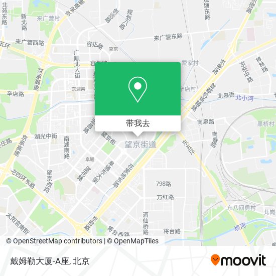 戴姆勒大厦-A座地图