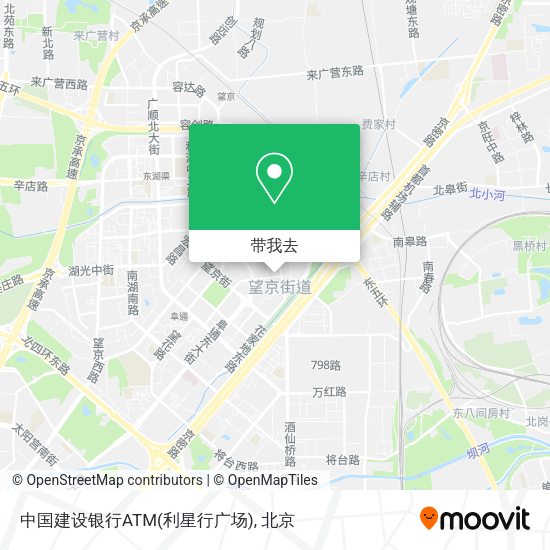 中国建设银行ATM(利星行广场)地图