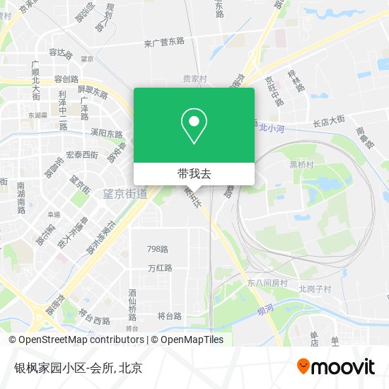 银枫家园小区-会所地图