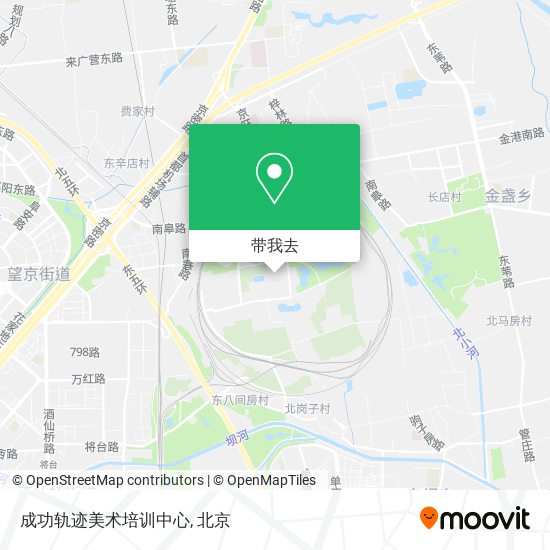 成功轨迹美术培训中心地图