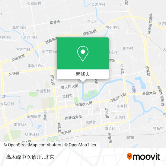 高木峰中医诊所地图