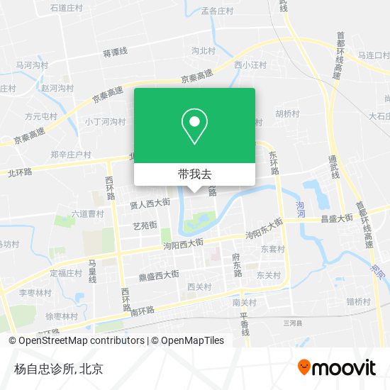 杨自忠诊所地图