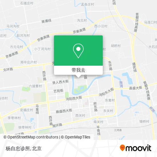 杨自忠诊所地图