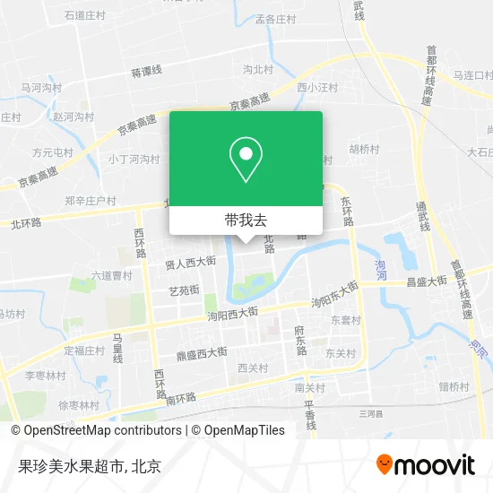 果珍美水果超市地图