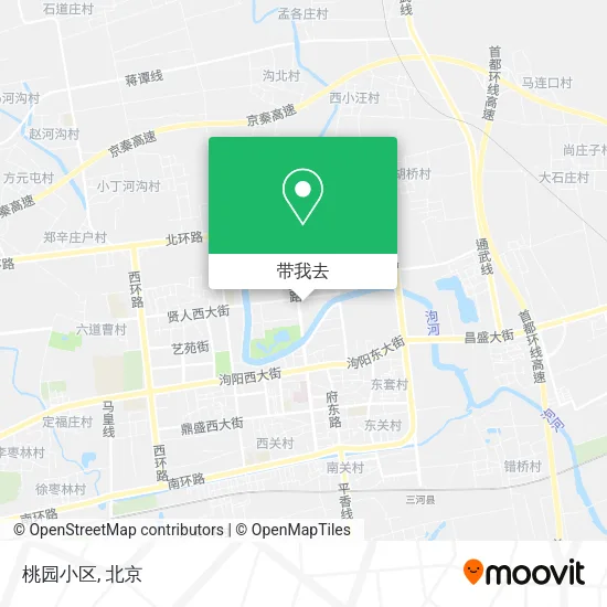 桃园小区地图