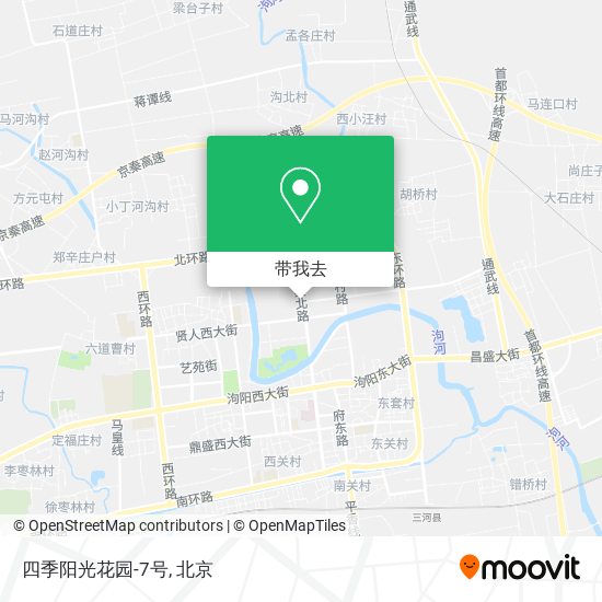 四季阳光花园-7号地图