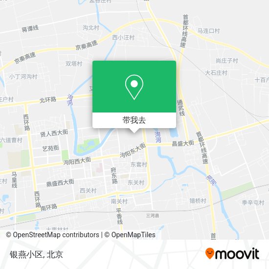 银燕小区地图