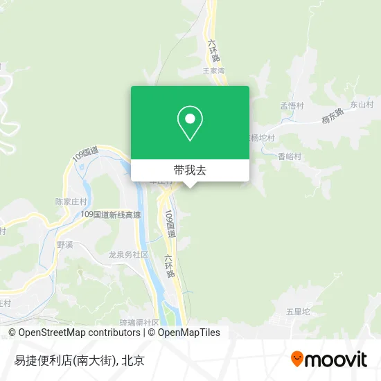 易捷便利店(南大街)地图