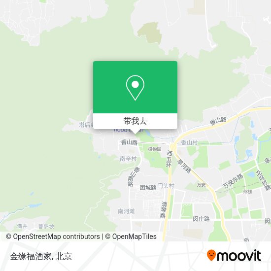 金缘福酒家地图
