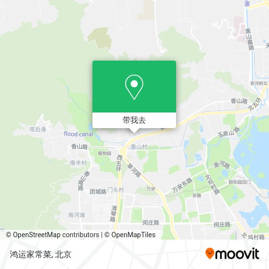 鸿运家常菜地图