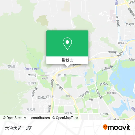 云霄美发地图