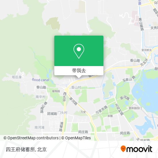四王府储蓄所地图