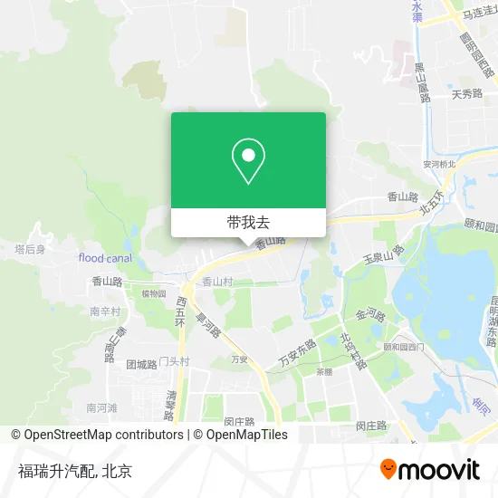福瑞升汽配地图