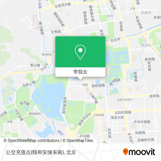 公交充值点(颐和安缦东南)地图