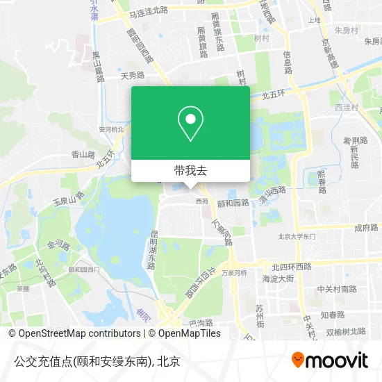 公交充值点(颐和安缦东南)地图