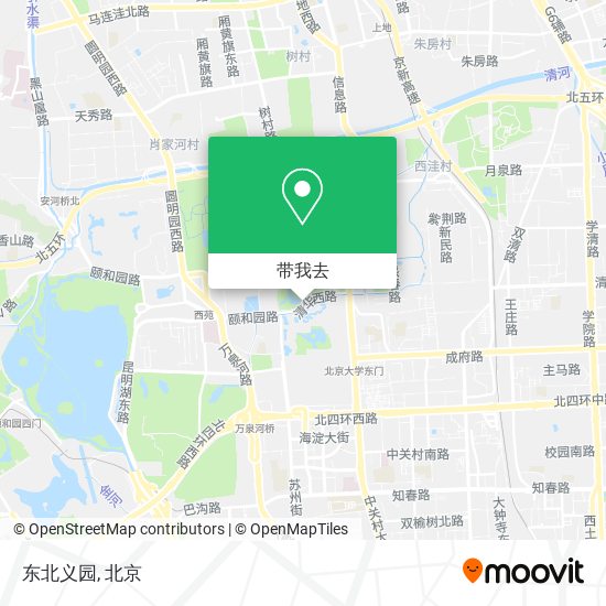 东北义园地图
