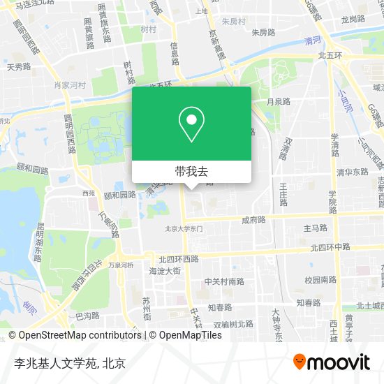 李兆基人文学苑地图