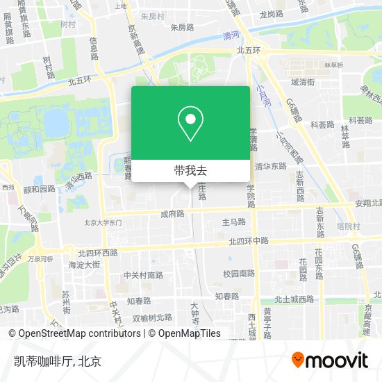 凯蒂咖啡厅地图