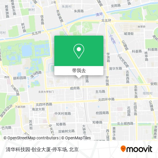 清华科技园·创业大厦-停车场地图