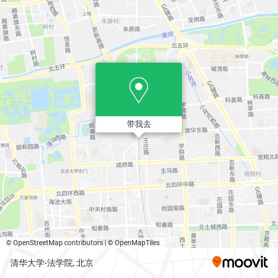 清华大学-法学院地图