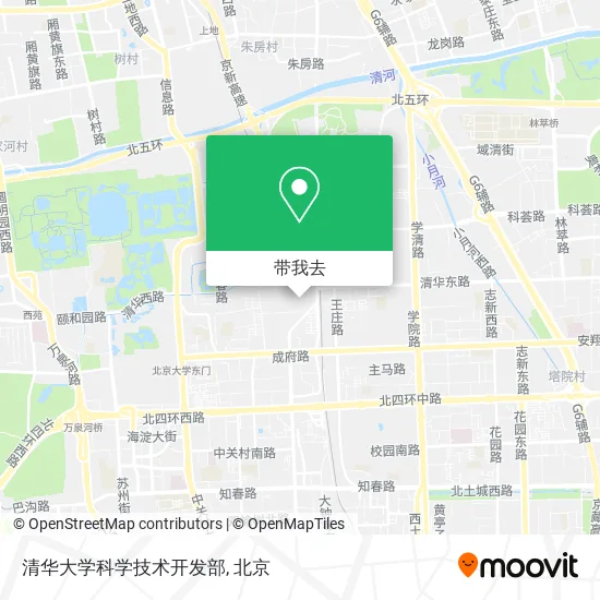清华大学科学技术开发部地图
