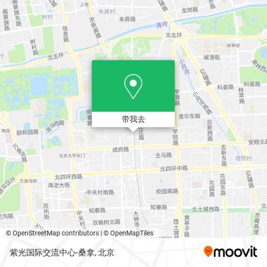 紫光国际交流中心-桑拿地图