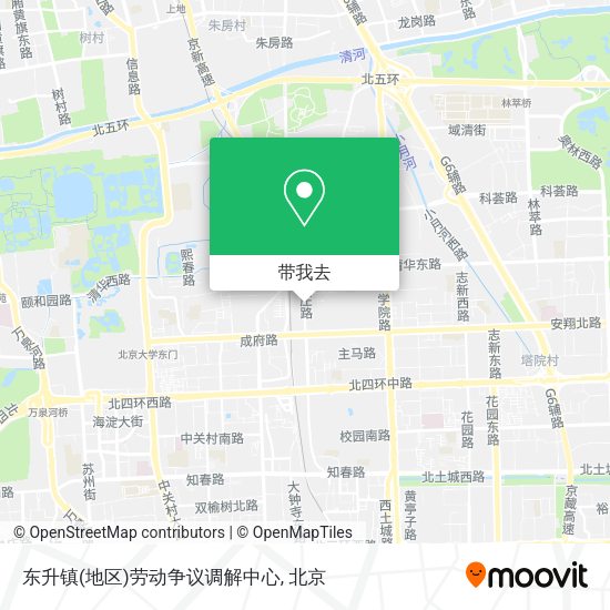 东升镇(地区)劳动争议调解中心地图