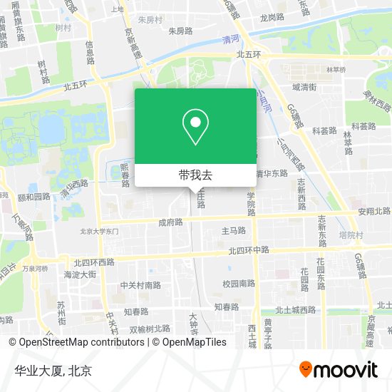 华业大厦地图