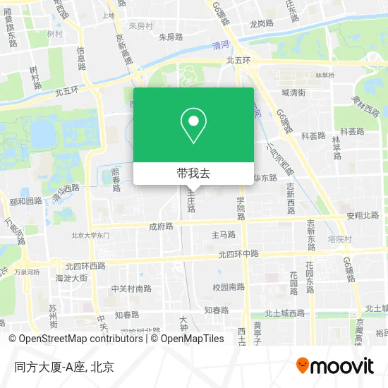 同方大厦-A座地图