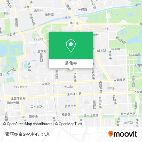 素丽娅泰SPA中心地图