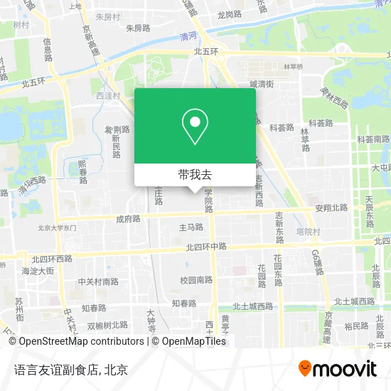 语言友谊副食店地图