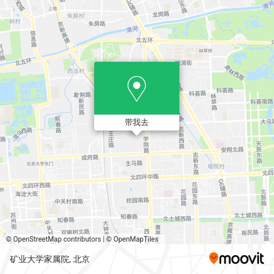 矿业大学家属院地图