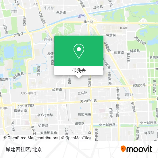 城建四社区地图