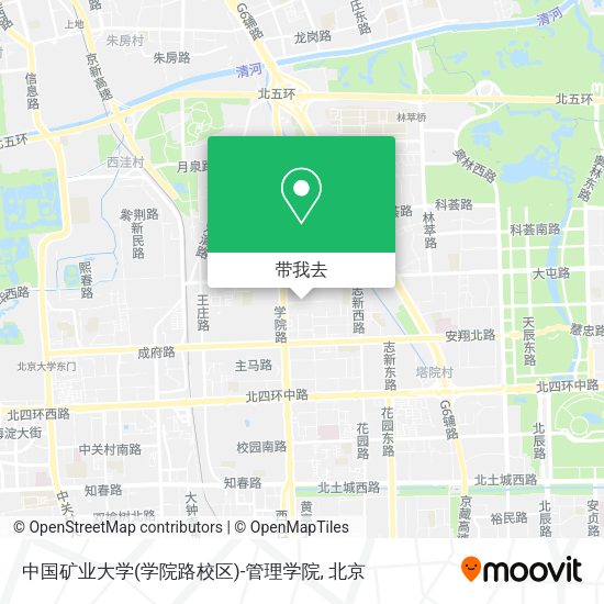 中国矿业大学(学院路校区)-管理学院地图