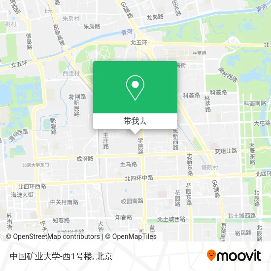 中国矿业大学-西1号楼地图