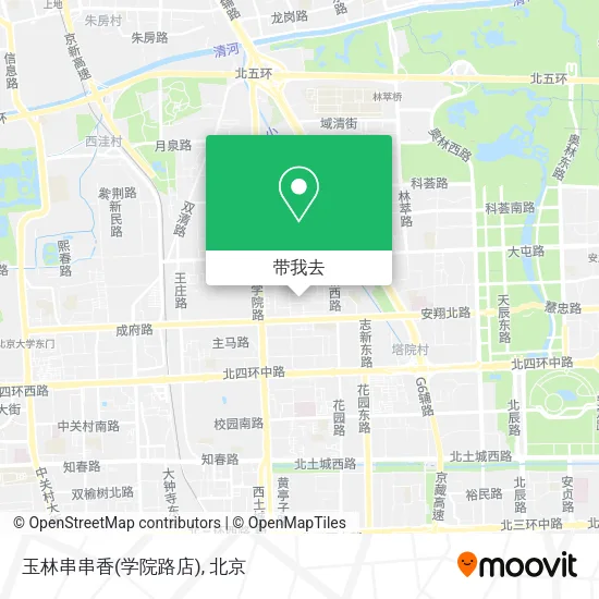 玉林串串香(学院路店)地图