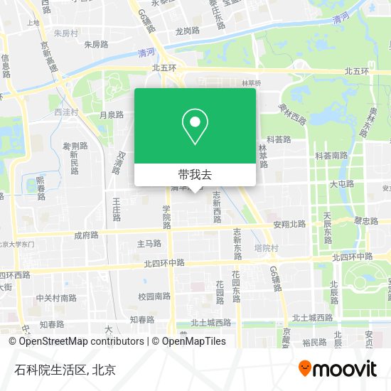 石科院生活区地图