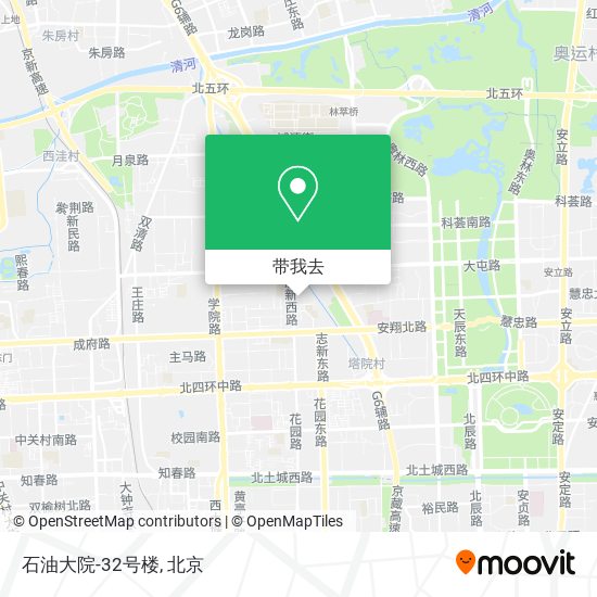 石油大院-32号楼地图