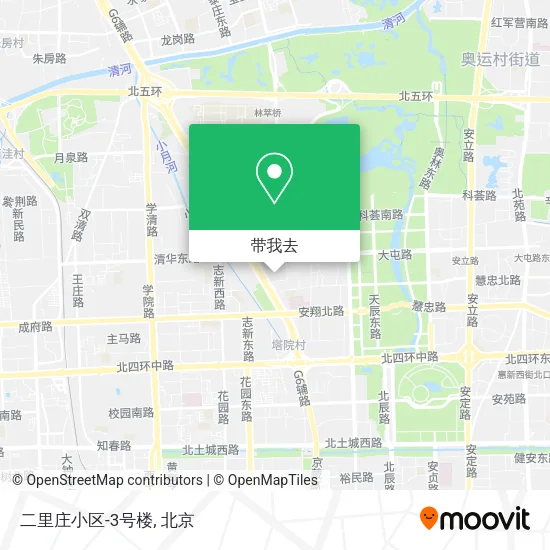 二里庄小区-3号楼地图