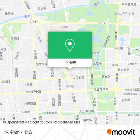 宏宇物业地图