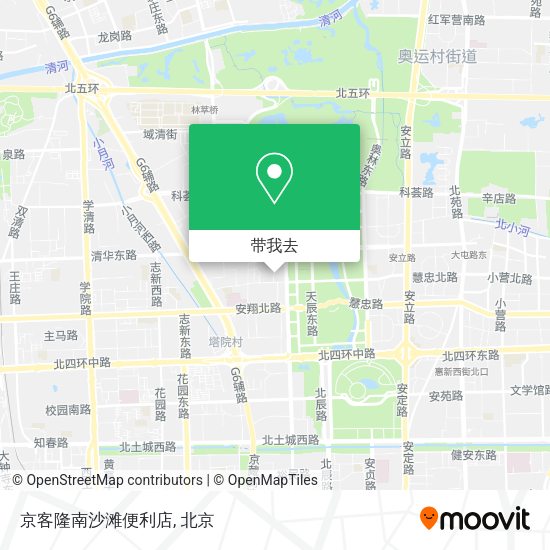 京客隆南沙滩便利店地图