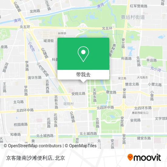 京客隆南沙滩便利店地图