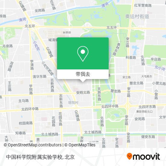 中国科学院附属实验学校地图