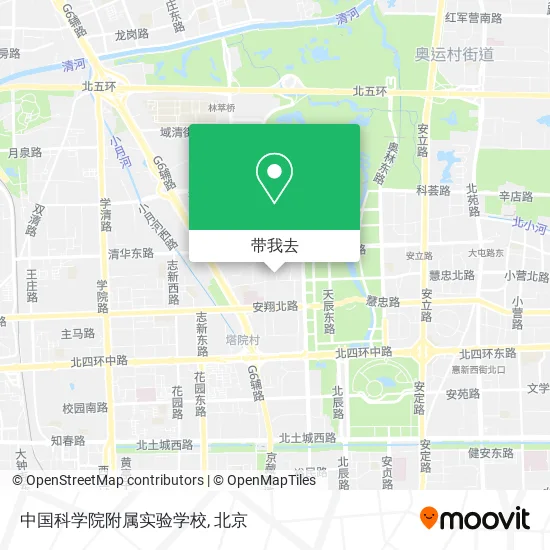 中国科学院附属实验学校地图